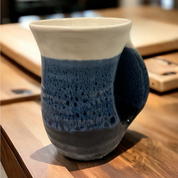 Glazed Hand-warmer Ceramic Mug - Picture 1 of 5